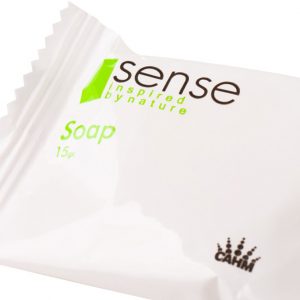 Soap 15 gr flow pack Sense Hotel Cosmetics detail